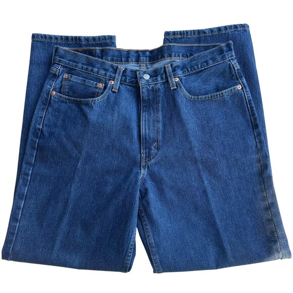 Levis 550 Mens Relaxed Fit Jeans W36 L32 Original Comfort Denim Classic Style - Picture 2 of 15
